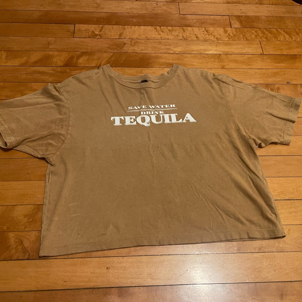 Tan Graphic Tee
